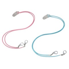 Pink Blue Hearing Amplifier Lanyard Easy Using Practical Hearing Amplifier Clip