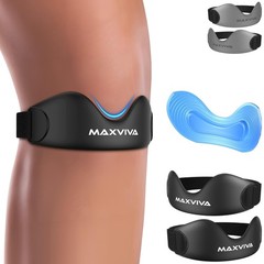 Patellar Tendon Support Strap 2 Pack, Knee Brace for Women & Men, Patella Ban…