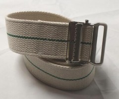 TIDI Posey Products Unisex Adult Cotton Lifting Gait Belt CL8 White One Size