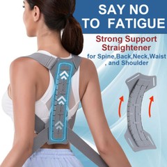 Back Posture Corrector Shoulder Straightener Brace Neck Spine Support