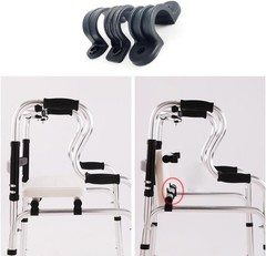 6 Pack Rollator Seat Cushion Bracket Mount Parts Rollator Walker Seat Clamp U Br