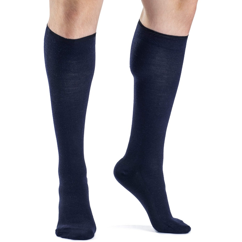Sigvaris All-Season Merino Wool Men’s Knee High 15-20 mmHg Compression Support
