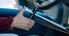 QuicStick Portable Hand Controls Disabled Driving Lightweight Handicap Mobility