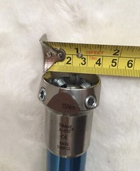 TiMed A-612 – 30mm Diameter Aluminum Pylon w/ Titanium Receiver – Good (Used)