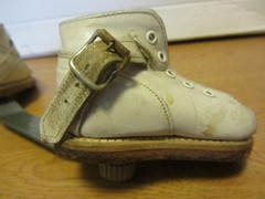 Vintage Sabel’s Denis Browne Night Splint #6 orthopedic w Pre-Walker shoes