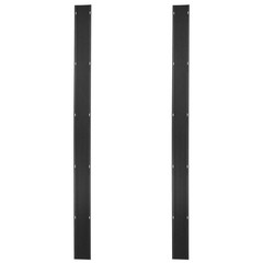 Black Ice 2 Pack 7′ 10″ Snowmobile Trailer Ski Guides for Friction-Free Loading