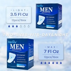 Deodorizing Incontinence Pads for Men,Professional Urine Shields Daytime&Over…
