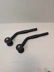 Drive Medical Poly Fly Transport Wheelchair Anti-Tip Bars Wheels OEM