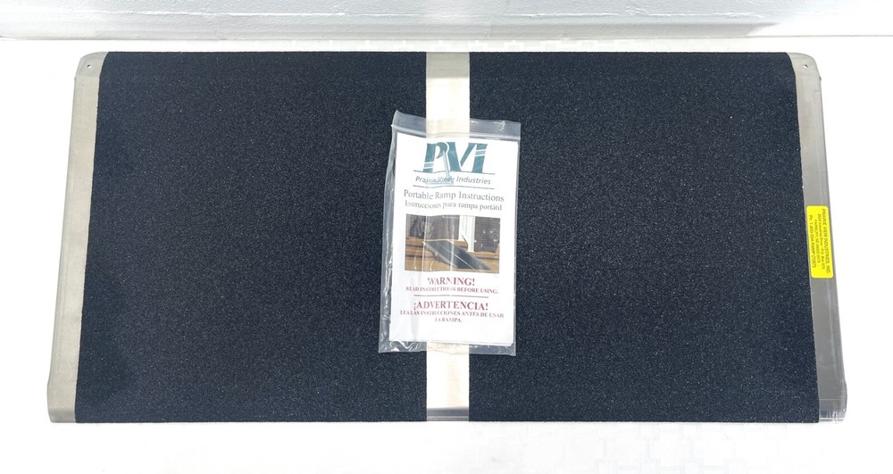 16 in x 32 in Threshold Wheelchair Ramp 2 in Rise 600 lb. Capacity aluminum