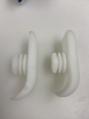 Pair Drive Brand White Glide Ski Plastic Add On To 1″ Folding Walkers