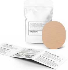 SIMPATCH Universal Adhesive Patch 25-Pack – Waterproof Adhesive, CGM Patches
