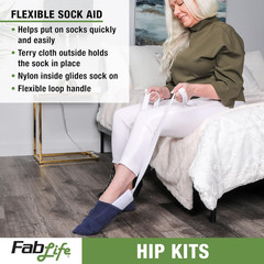 Hip Kit Daily Living Aids for Mobility, Hip Replacement Recovery, Knee and Back