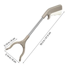 Trash Clamp Rubbish Pick up Clip 16.33 Inch Sanitory Worker Accessories with …