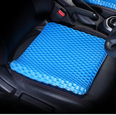 Double Thick Gel Seat Cushion 2.5 cm with Non-Slip Cover Breathable Comfort