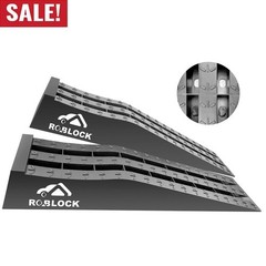 Heavy Duty Car Ramps Oil Changes Jack Support Portable Low Profile High Lift New