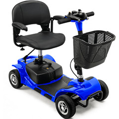 2024 4 Wheels Mobility Scooters Power Wheelchair Folding Electric Scooters Adult