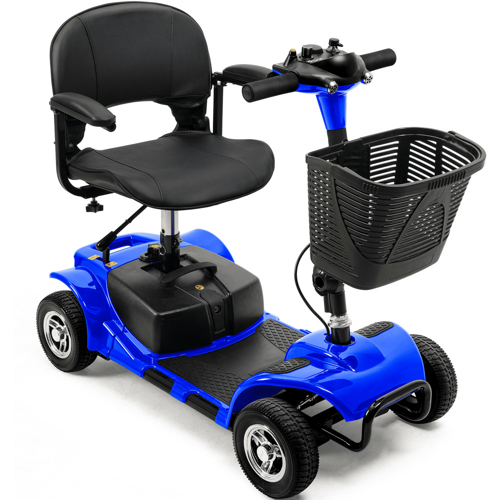 4 Wheels Mobility Scooters Power Wheelchair Folding Electric Scooter For Adult