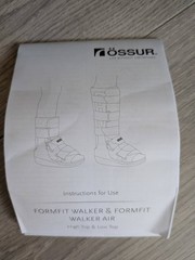 Össur form fit ankle brace – Walker Air Low Top – LARGE, Black