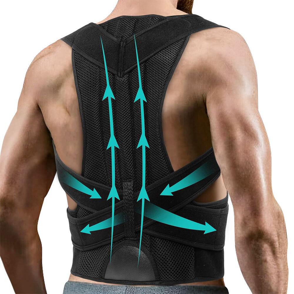 Adjustable ceinture dorsale Correct Body Correction Band Lower Back Support Belt