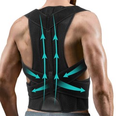 Adjustable ceinture dorsale Correct Body Correction Band Lower Back Support Belt