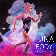 Luna Body Kinesiology Pro Tape Strips (20 Pre-cut Roll, 10″ x 2″, Dazzled Pink)