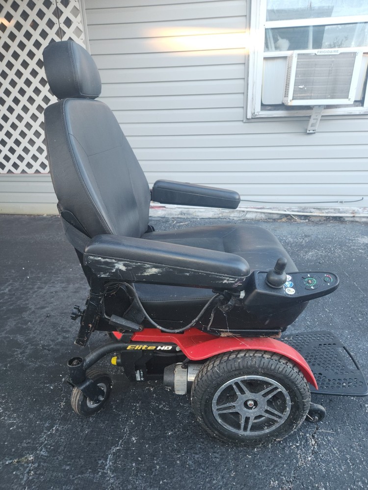 Pride Jazzy Elite HD Electric Wheelchair, Heavy Duty, 450 Lb Capacity