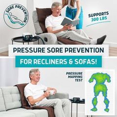 Alternating Air Pressure Pad for Recliner Chair – Pressure Relief Cushion Topper