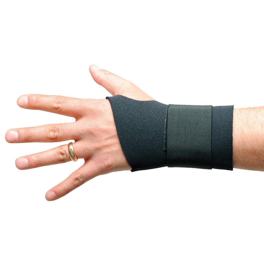 CONDOR 1AGG8 Wrist Support,S,Ambidextrous,Black 1AGG8