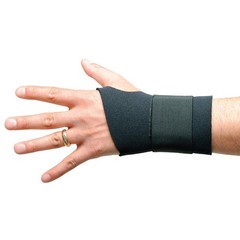 CONDOR 1AGG8 Wrist Support,S,Ambidextrous,Black 1AGG8