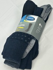 Dr. Scholl’s 3-pair pack Men’s Advanced Relief Casual Crew Socks Size 7-12 New