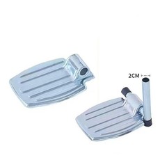 Wheelchair Footrest Pedal Nonslip Texture Foot Plate Pedal Replacement