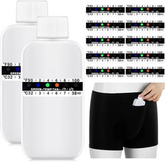 13 Pcs Urine Test Complete Kit Includes 1 Lining Pocket Boxer Briefs 2 Portab.M