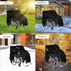 Wheelchair Cover Waterproof Electric Wheelchair Covers for Indoor and Outdoor Tr