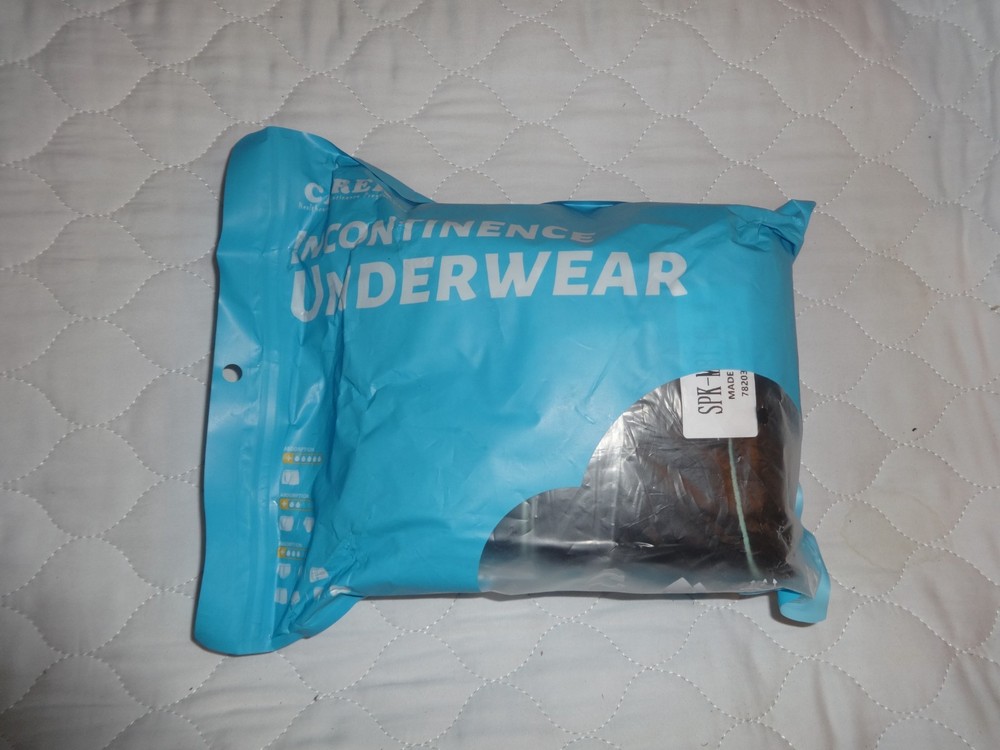 PACK OF 3 CARER M81 INCONTINENCE BOXER BRIEFS UNDERWEAR SIZE M NWT
