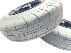 Quickie SunRise P222 SE Pair Rear Drive Wheels Power Wheelchair