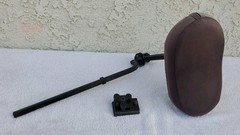 Invacare TDX SP Power Wheelchair Headrest + Cover + Post + Mount + Hardware