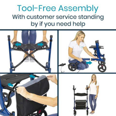 Vive Mobility Upright Walker – Direct from Manufacturer – Best value – Open Box