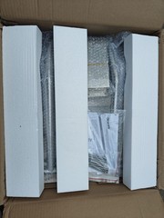 Stardrix 18″ x 16″ ADA Compliant Phenolic White Folding Shower Seat Bench, Wall