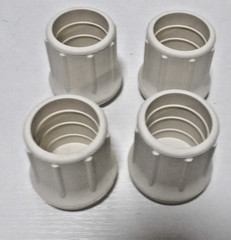 (4) 1-1/8″ ID Rubber Cane Tip – Top Side Hole – Crutch Walking Stick Chair Leg