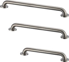 Grab Bar Bundle for ADA Compliance, Brushed Stainless Steel Grab Bar Set for …