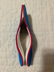 SoleCare Blue Neoprene Sz 6-6.5 Cushion Cover Rigid Arch Support Insoles NEW
