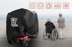 XYZCTEM 600D Waterproof Scooter Cover Black Power 48 inch Length,