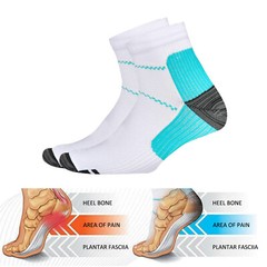 Compression Socks Ankle Support Sleeves Brace Foot Pain Relief Plantar Fasciitis