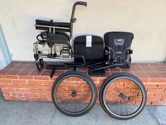 Ki Mobility TITANIUM Catalyst Cat5 Ultralight Folding Wheelchair 16″ X 19″ Used
