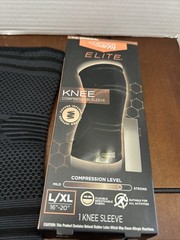 Elite Copper Fit Knee Compression Sleeve LARGE EXTRA LARGE L/XL