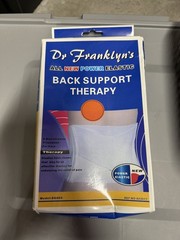 Dr. Franklyn’s All New Power Elastic Back Support Belt & Therapy