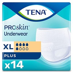 TENA ProSkin Plus Pull-On Underwear XL 56 Count