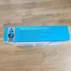 Med Spec ASO Ankle Stabilizer Left or Right Medium Model 264014 Black NEW IN BOX
