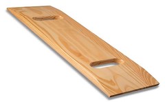 Bariatric Transfer Board Heavy Duty 32×10 Wood Slide Board w/Handles-Hold 735 Lb