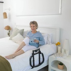 Sturdy Bed Rails Elderly Adults Safety Foldable Adjustable Supports up to 330…